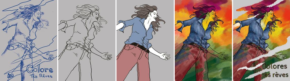 chacune des étapes décrites dans le corps du texte