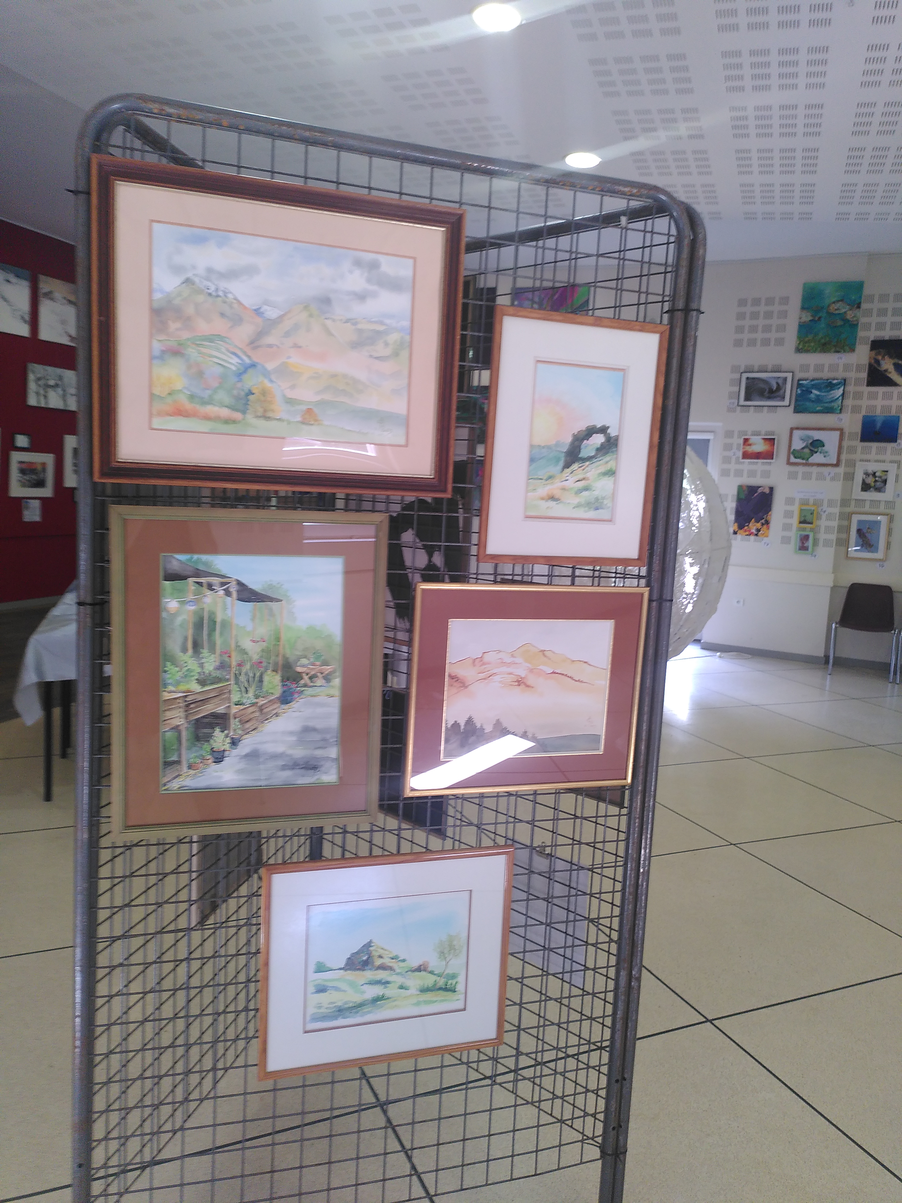 premier pannaux d'exposition 